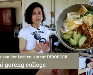 Nasi goreng college door Vanja van der Leeden