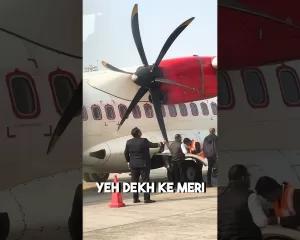 ₹100 Flight Ticket #travel #flight #india